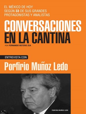 cover image of Porfirio Muñoz Ledo